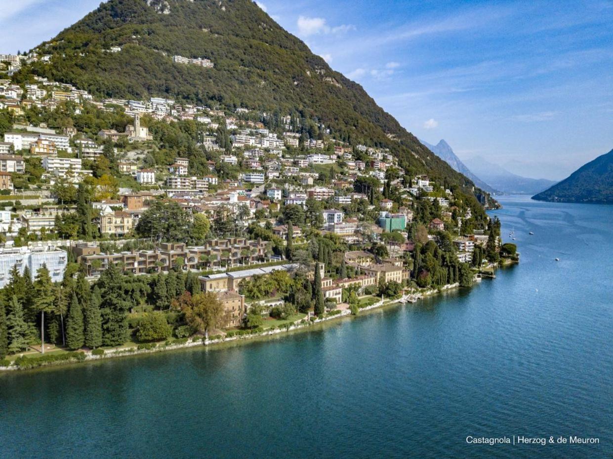 Attico Con Vista Panoramica Sul - Due Apartamento